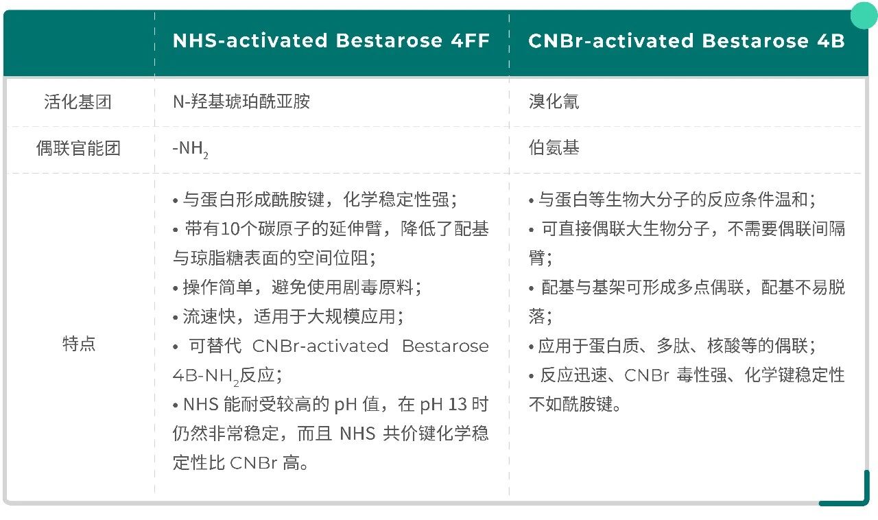 Pre-activated chromatography resin-pic-01